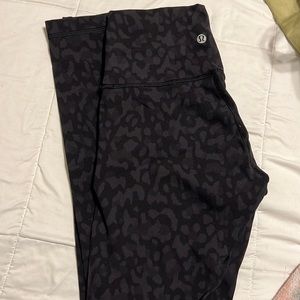 camo lululemon wunder unders